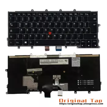 DE немецкая клавиатура с подсветкой для Lenovo Thinkpad X230s X240 X240s X250 X260 04X0189 01AV512 01AV552 04X0227