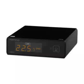 Декодер TOPPING E30IILITE AK4493s с поддержкой DSD512 PCM 32 бит 768 кГц с дистанционным управлением USB DAC
