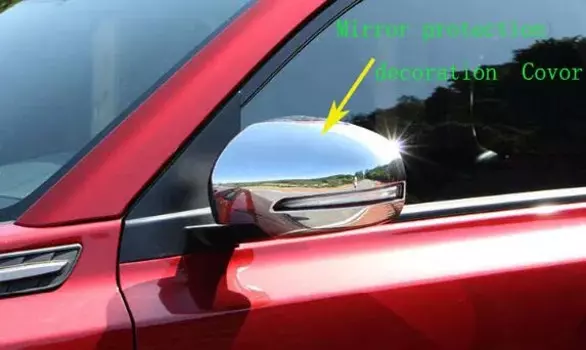 Декоративная крышка для бокового зеркала автомобиля из АБС-пластика с высокой звездой, 2 шт., защитная крышка заднего вида для Suzuki Vitara 2016-2020