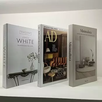 Декоративные книги, 3 шт., Szkoy