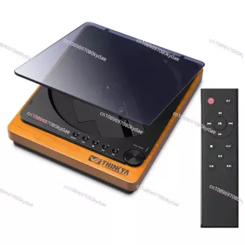 Деревянный HIFI CD-плеер Bluetooth 5,1, цифровой оптический выход, USB воспроизведение без потерь, деревянный CD-музыкальный плеер, инфракрасный пульт дистанционного управления