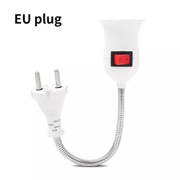 Держатель лампы E27, пластиковый, 1 шт., 110V/220V
