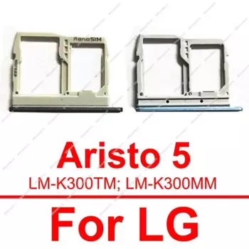 Держатель лотка для SIM-карты для LG Aristo 5 LM-K300TM K300MM, сменный адаптер для устройства чтения SIM-карт