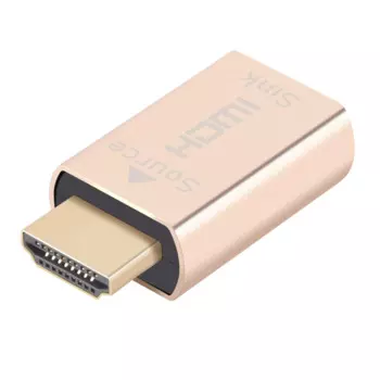 Держатель сигнала экрана блокировки HDMI KVM Виртуальный адаптер HDMI2.0 EDID DDC Заглушка для эмулятора дисплея HDMI до 3840X2160