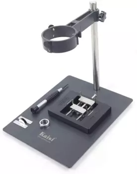 Держатель теплового пистолета для SMD BGA наладочная паяльная ремонтная станция с основанием 25x20 см