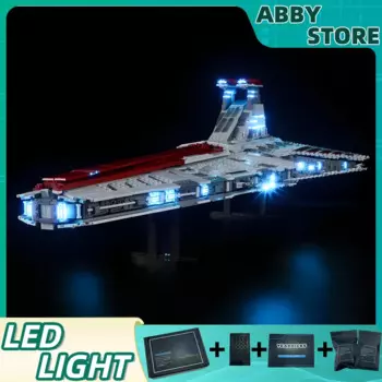 Детали для конструктора LEGO 75367, Звездные войны, венатор, класс, Республика, атакческий круизер (только искусственная модель без блоков)