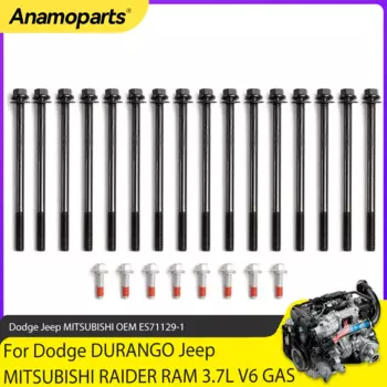 Детали Двигателя Болт головки цилиндра подходит для 3,7 л для Jeep Cherokee Liberty Dodge Dakota Durango Ram Mitsubishi 3.7L V6 ГАЗ