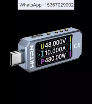 Детектор напряжения и тока C5, USB-тестер PD3.1, для фокусов, с активацией при старении, 48 В
