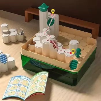 Детские игрушки-пазлы, настольные игры, игрушки, Детский пазл пространственного логического мышления, тренировочная игра с перерывом уровня, 60 испытаний, подарки