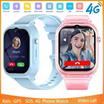 Детские Смарт-часы Xiaomi Mijia, Водонепроницаемые Детские умные часы с GPS, 4G, SIM-картой, кнопкой SOS, видеозвонком, подарок для студентов и малышей, подарок для студентов