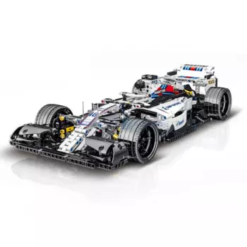 Детский конструктор чередующийся гоночный автомобиль MOC 023004