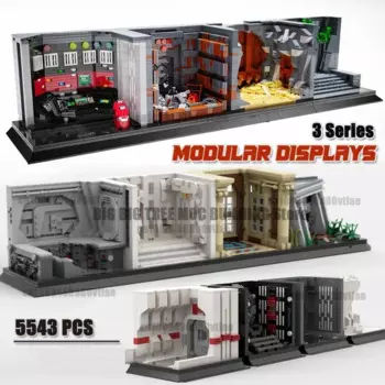 Детский конструктор Moc, модульная мини-модель, конструктор «сделай сам», креативные строительные блоки, игрушки для улицы, подарки
