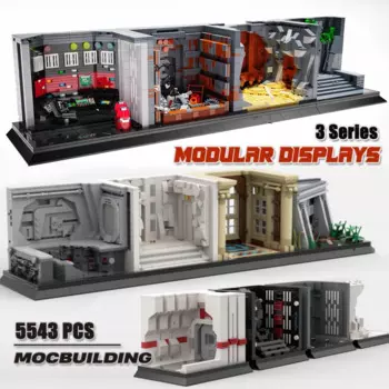 Детский конструктор Moc, модульная мини-модель, конструктор «сделай сам», креативные строительные блоки, игрушки для улицы, подарки