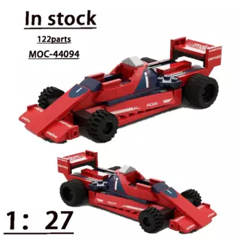 Детский конструктор, модель BT46B-масштаб 1:27, конструктор supercar в сборе, модель MOC, креативный конструктор, Детский конструктор на день рождения