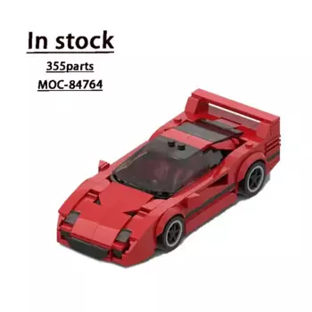 Детский конструктор Supercar, модель строительного блока MOC, креативный конструктор, Детский конструктор, игрушка в подарок