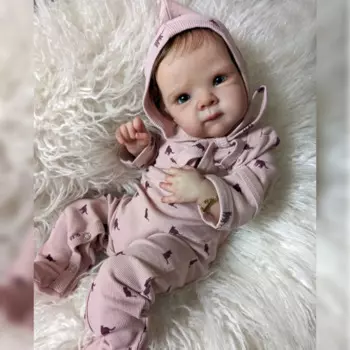 Детский реборн Dolls18 дюймов Bettie ручной работы окрашенные с корнями волосы реборн куклы Новорожденные