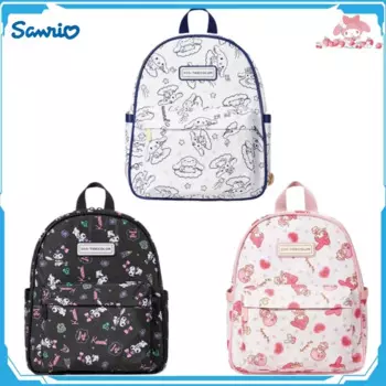 Детский рюкзак Sanrio, школьный ранец для студентов, путешествий, кемпинга, сумка для хранения, ранец Cinnamoroll для девочек, мультяшная сумка, праздничный подарок