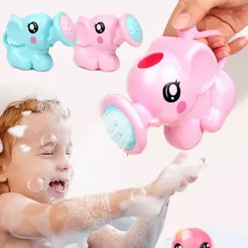 Детский слон, лейка, игрушки для ванной, детские милые детские мультяшные пластиковые инструменты для ванны и душа, водные игрушки для детей