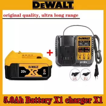 -DEWALT аккумулятор 20 В, DCB204DCB609DCB184DCB200 литий-ионный аккумулятор, электроинструмент Disewalt, ручная дрель, резак, молоток, аккумулятор