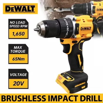 DeWalt DCD800 электрическая дрель 20 в, бесщеточный беспроводной шуруповерт, компактная дрель, дрель/привод, электроинструменты для Dewalt с батареей 20 в