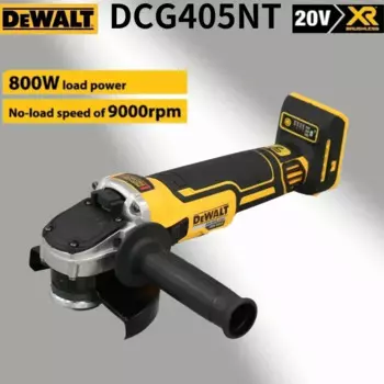 DEWALT DCG405 100/125 мм 18 В литиевая батарея бесщеточная угловая шлифовальная машина с плоской головкой голый станок режущий станок