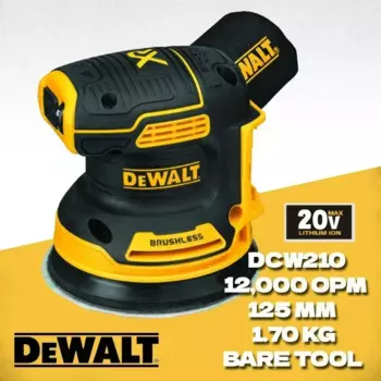 DEWALT DCW210B Беспроводная орбитальная шлифовальная машина