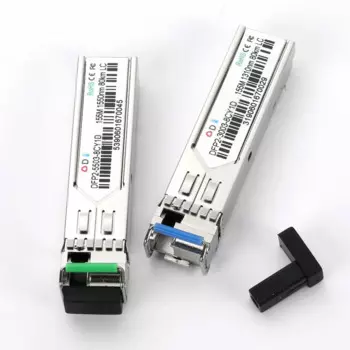 DFP2-5503-8CY1D 155 м жидкокристаллический одиночное волокно 80 км SFP модуль приемопередатчика оптического волокна