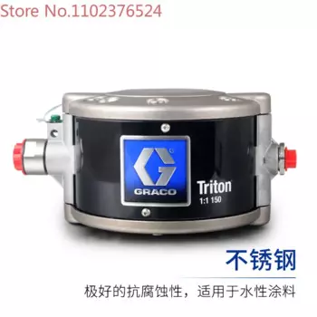 Диафрагменный насос из нержавеющей стали, пневматический насос 233501 Triton 308, водяной насос для краски