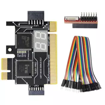 Диагностический анализатор материнской платы TL631 PRO PCI, диагностический тестер PCI-E для ПК, карты отладки