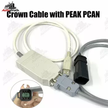 Диагностический кабель для вилочного погрузчика Crown CAN