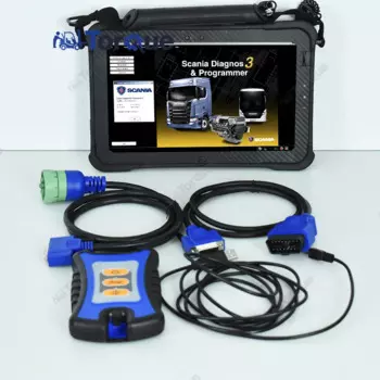 Диагностический прибор для грузовика с USB-разъемом 3 OBD, адаптер для диагностики неисправностей, универсальный диагностический сканер для дизельных грузовиков + планшет Xplore