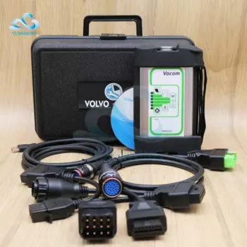 Диагностический сканер для тяжелых грузовиков VOCOM 1 интерфейс VOCOM1 88890300 2,8. PPT диагностический инструмент с кабелем тестирования программирования ECU