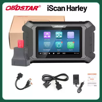 Диагностический сканер OBDSTAR iScan для Мотоциклов Harley/Davidson, поддерживает функцию сброса параметров и программирования ключей до 2023