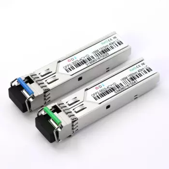 Диаметром 155 м, LC sfp модуль трансивера, одноволоконный волоконно-оптический трансивер, модуль sfp