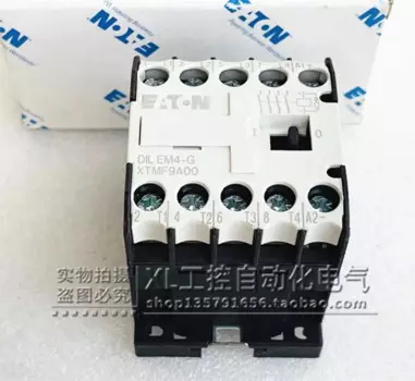 DILEM4-G оригинальный EATON/ Eaton DC контактор DILEM4-G DC12V в наличии.