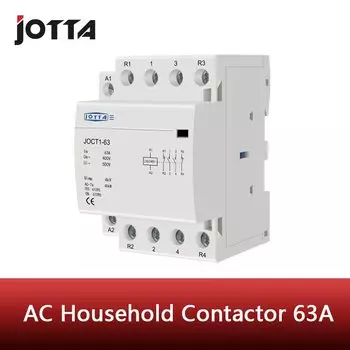 Din-рейка ac контактор для дома 4P 63a 220 В/230 В Гц 1NO 3NC/2NO 2NC/3NO 1NC/4NO/4NC