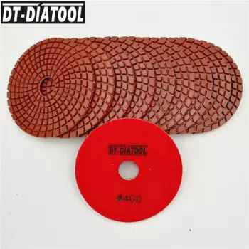 Диск полировальный Алмазный DT-DIATOOL мм/4 дюйма, 10 шт., диаметр 100 мм/400