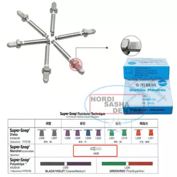 Диск полировальный SHOFU Dental OneGloss, 6 шт./коробка