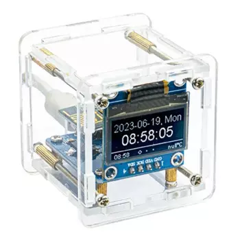 DIY комплект погодных часов, модуль Wi-Fi, Интернет вещей, отображение времени, температуры и влажности, практика пайки, свободная замена