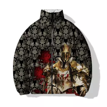 Дизайнерские мужские зимние куртки Armor Parka Winter Man Knight Fashion Новые пальто Down Warrior Warmth Высокое качество Крутое дешевое пальто