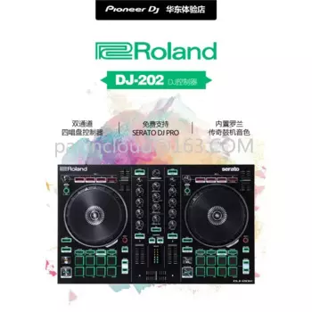 DJ-202 Цифровые DJ натиральные пластины Дисковый рекордер Контроллер DJ Pro начального уровня