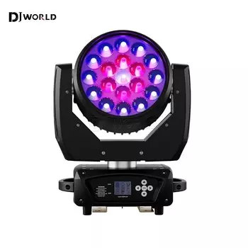DJWORLD 19x15 Вт RGBW DMX 512 светодиодный прожектор