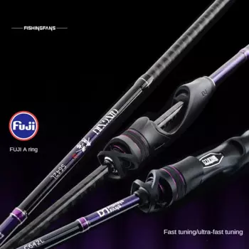 Длинная удочка для заброса приманки Fuji, ультралегкий Спиннинг для заброса окуня, 1,93 м, 1,04 м, 2,08 м, 16 м, мощность L/ML/m