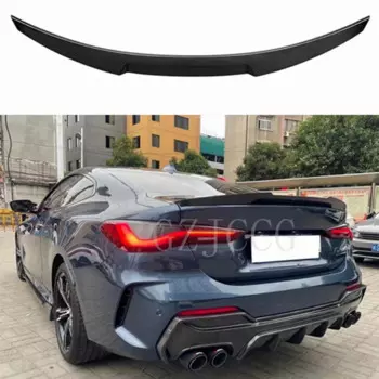Для 2-дверного седана BMW 4-Series G22 и 2020-2022 M4 Style задний спойлер для крыла губа из настоящего углеродного волокна спойлер для багажника