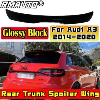 Для A3 Sportback 8P 2014-2020 задний спойлер, комплект кузова, автомобильный задний спойлер на крышу, автомобильные аксессуары, задний спойлер на крышу, внешняя часть