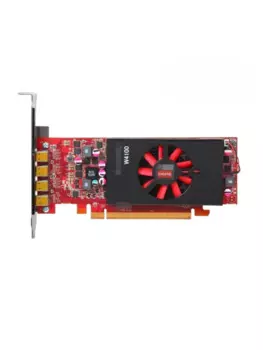 Для AMD FIREPRO W4100 2 ГБ видеокарта профессиональная видеокарта 4 MINI DP многоэкранная 4-экранная интеграция сращивания 4K