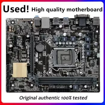 Для Asus H110M-K D3 оригинальная бывшая в употреблении настольная материнская плата Intel H110 H110M DDR3 LGA 1151 i7/i5/i3 USB3.0 SATA3
