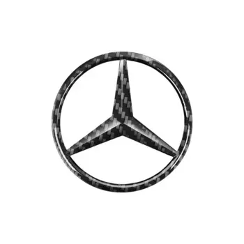 Для автомобиля AMG для Mercedes Benz AMG 1 шт. 52 мм 57 мм значок на руль автомобиля эмблема наклейка для Mercedes Benz W204 W205 W212 W213 W