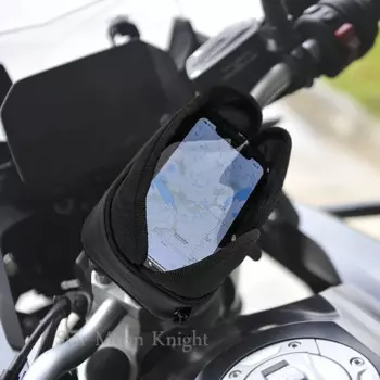 Для BMW F650GS F850GS F750GS F800GS F700GS держатель для телефона на Руль держатель для мобильного телефона GPS водонепроницаемый медиа-мешок навигационный кронштейн