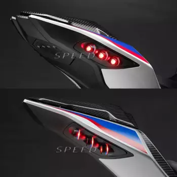 Для BMW S1000RR 2021-2022 новые задние фары для мотоцикла светодиодный указатели поворота направленный фонарь задний фонарь S1000RR 2020